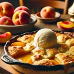 Peach Cobbler with Cake Mix